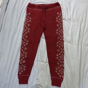 Cozy American Eagle Knit Joggers